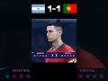 Argentina Vs Portugal WC Penalty Shootout - eFootball 2024 #football #messi #ronaldo