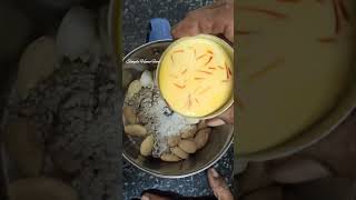 Kesar Badam Milk Almond Saffron Milk Ready in minutes Healthy and Tasty Badam Drink Simple Home food