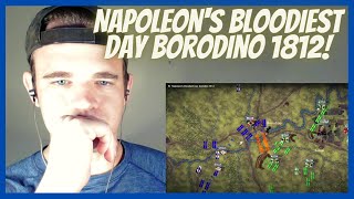 AMERICAN REACTS TO Napoleon's Bloodiest Day Borodino 1812!