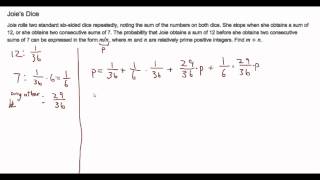 Recursive Probability (and a Shortcut!) [CleverMath Combo 150]