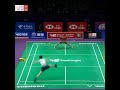 Most exciting point between Lee Zii Jia vs Viktor Axelsen in the Thomas Cup #shorts #badminton