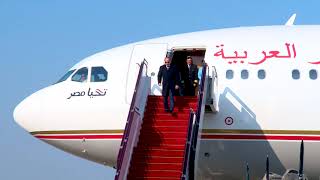 الرئيس عبد الفتاح السيسي يصل إلى مدينة باكو عاصمة أذربيجان