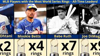 MLB Players with the Most World Series Rings – All-Time Leaders!