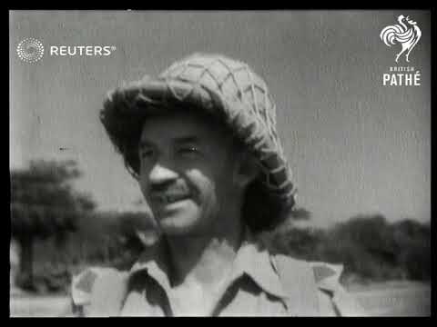 Which British troops fought Burma?