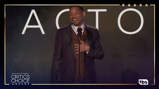 Will Smith “Best Actor Should Get More Time” | 27th Critics Choice Awards | TBS