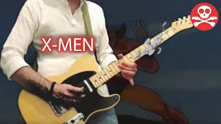 X-Men - Electric Guitar Cover by Dimitris Fatisis