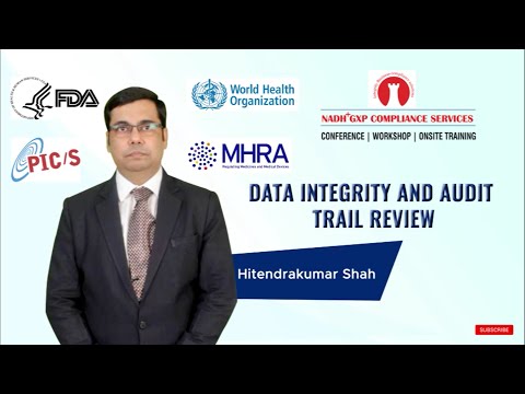 Data Integrity and Audit Trail Review Part 1