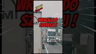 Wracaj do szeregu #truckdriver #truckerlife #trucker