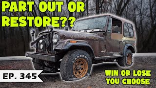 Rescuing 3 Jeeps in Freezing Cold: Restore or Part Out?