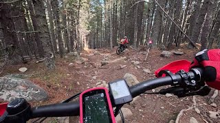 VTT à Formiguères (66) enduro n°1 au Angles