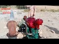 peter diesel engine start up tube wellsystem village life thal area in punjab