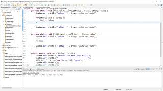 CSE 231s: For Index Loop Array Initialization
