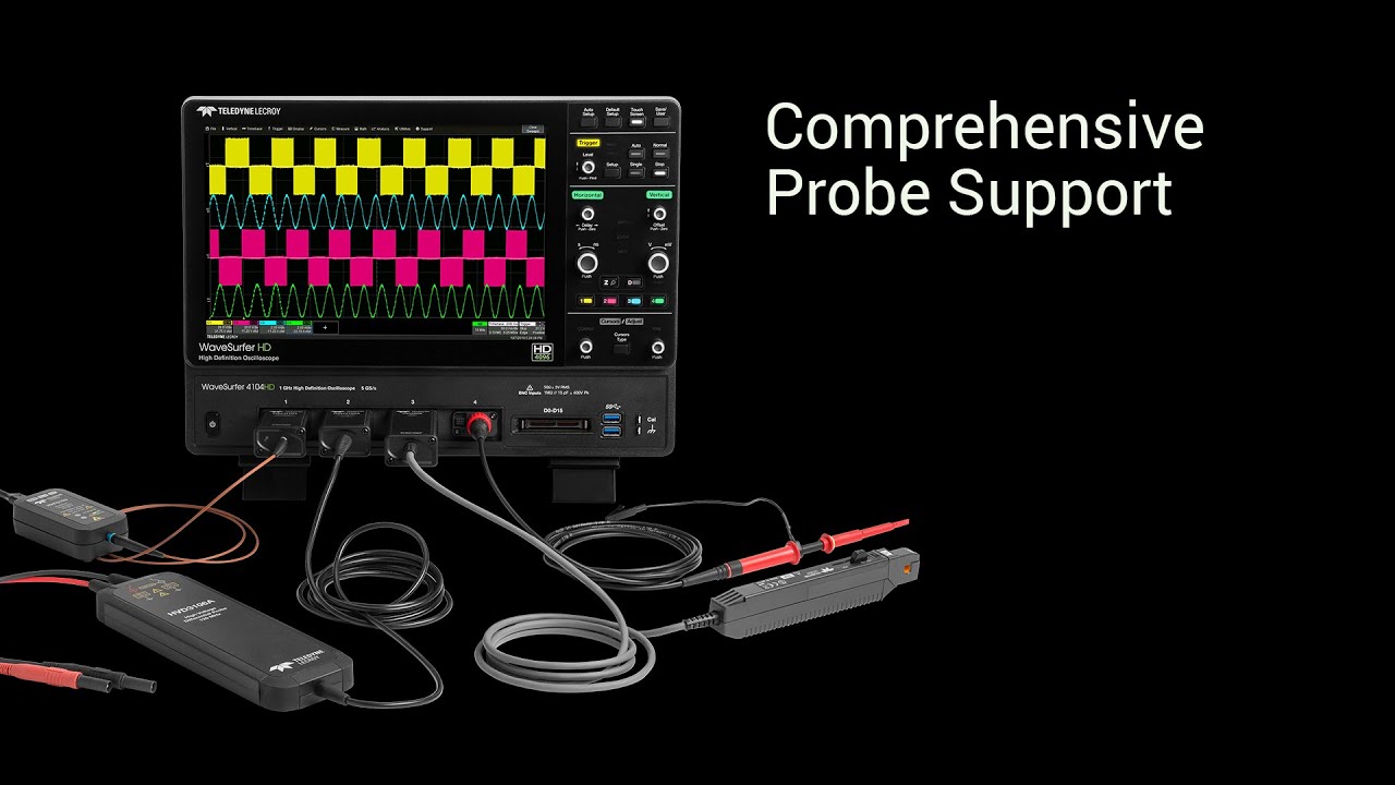 Wavesurfer 4000hd Comprehensive Probe Support Youtube