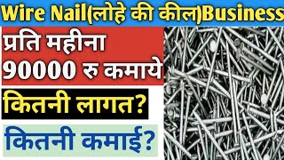 Wire Nail Making Business-Wire Nail Manufacturing Business Plan By Solid Business Ideas