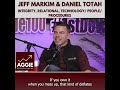 Season 6 Episode 1 – Integrity, Relational, Technology/ People/ Procedures w/ Jeff & Daniel #shorts