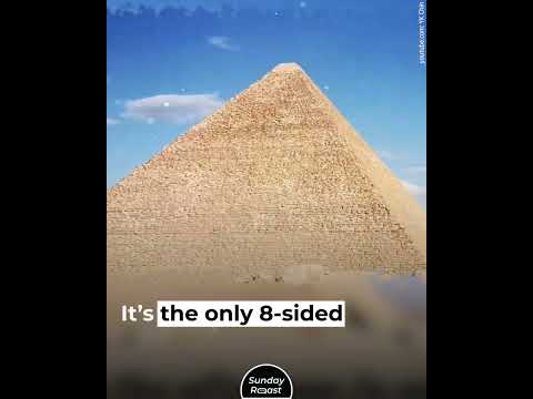 Why do pyramids have 8 sides?