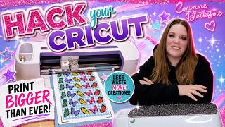 No more Wasted Space! Cricut Print Then Cut Hack