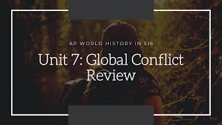 Unit 7 Review (Link in description)
