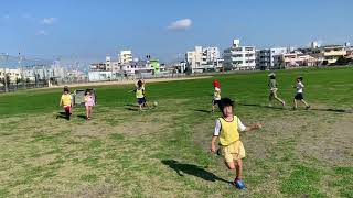 ２０２０年１月４日のdivertir（ディヴェルチール）サッカースクールの学童巡回指導