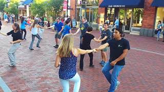 Burlington Vermont - International West Coast Swing Flash Mob 2017