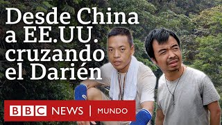 La odisea de dos migrantes chinos que cruzaron el Darién para llegar a EE.UU. | BBC Mundo