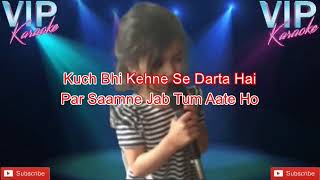 Mera Dil Bhi Kitna Pagal Hai Karaoke Song With MALE Voice