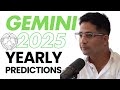 GEMINI ASCENDANT - Yearly predictions for 2025 - Career, Marriage, Growth, Business & Relationships