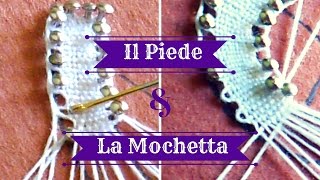 Bobbin Lace - Foot side \u0026 Head side / How to