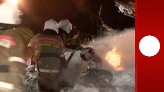 Unfall in Russland: Bei Flugzeug-Unglück 44 Tote wohl wegen Pilotenfehler