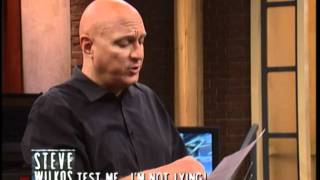 NY Lie Detector/Polygraph Expert Daniel Ribacoff tests for infidelity. Steve Wilkos Show
