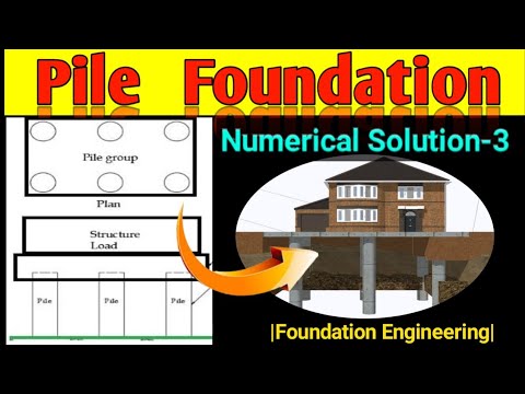 Important Numerical On Pile Foundation Part 3 न प ल Foundation Civil