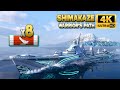 Destroyer Shimakaze: 8 ships destroyed on map Warrior's Path - World of Warships