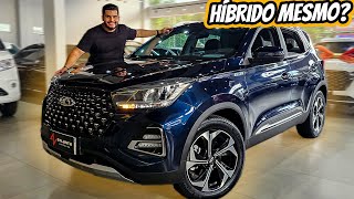 Chery Tiggo 5X Pro Hybrid 2025 - Acabamento e conforto acima da média mas o CONSUMO é ruim