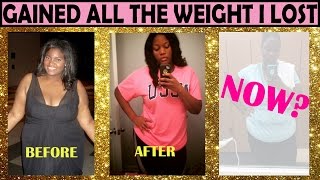 LOST 46 LBS \u0026 GAINED IT BACK!| (PICS INSIDE) Restarting my 100 lbs Weight Loss Journey