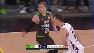 Daniel Johnson Posts 20 points & 13 rebounds vs. South East Melbourne Phoenix