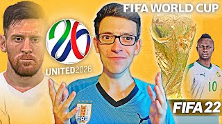 MUNDIAL 2026 en FIFA 22 con TODO LICENCIADO! 🔴EN DIRECTO