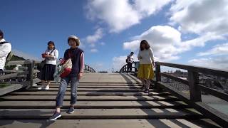 ４K　2017  錦帯橋（Kintaikyo Bridge in Iwakuni City Yamaguchi Prefecture Japan）