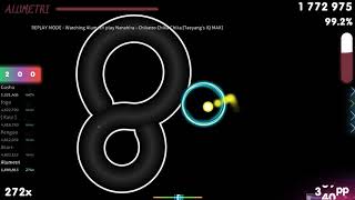 Alumetri | Nanahira - Chikatto Chika Chika [Taeyang's IQ MAX] 1st +HDDT FC 98.91% {#1 788pp FC} osu!