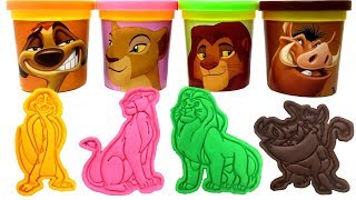 The Lion King Play-Doh Surprise Toys Simba Nala Timon Pumbaa Kion Ushari The Lio