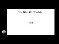 Consonants With Vowel • 074 • Nha Nhe Nhi Nho Nhu