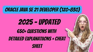 Oracle Java SE 21 Developer (1Z0-830) Exam Questions 2026