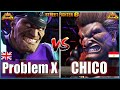 Street Fighter 6 🔥Problem X (#1M Bison)  Vs  CHICO (AKUMA) 🔥Best Room Match🔥FightingGameWorldX