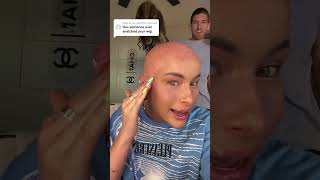 WIG SNATCH GONE WRONG😂😤 #funny #comedy #bald #wigsnatch #alopecia #wigs