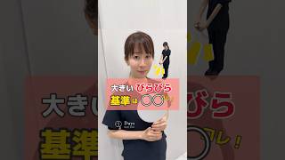 【婦人科形成術】私のびらびら大きいの？#shorts