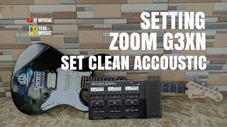 Setting Clean Zoom G3XN | Cara Setting Efek Zoom G3XN