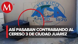 Televisiones, lavadoras y refrigeradores fueron decomisados en el Cereso 3 de Ciudad Juárez