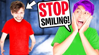 LANKYBOX Must SMILE In ROBLOX...OR ELSE! (CREEPY ROBLOX GAME!)