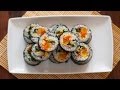 Eng Sub 紫菜包饭 How To Make Korean Kimbap
