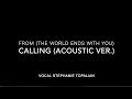 CALLING (Acoustic Ver.) From (すばらしきこのせかい The World Ends with You) Vocal Stephanie Topalian (ステファニー)