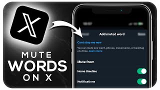 How To Mute Words On Twitter (X) On Mobile - Easy Guide